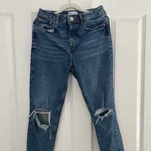 Zara straight leg jeans
